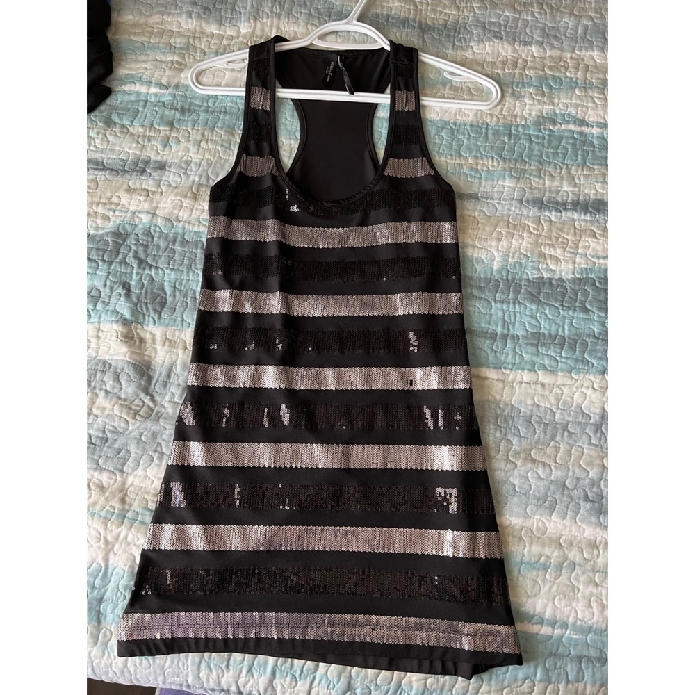 Guess by Marciano sequins black dress
